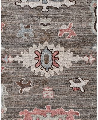 Bloomingdale's Colorful Oushak M0103-46 Area Rug, 8'0"x9'8"