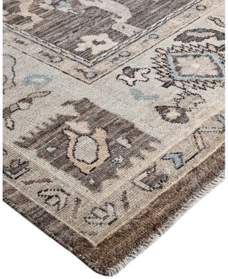 Bloomingdale's Colorful Oushak M0103-53 Area Rug, 8'2"x9'9"