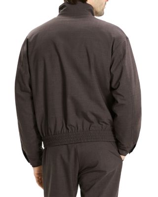 Straight Collar Reversible Moto Jacket