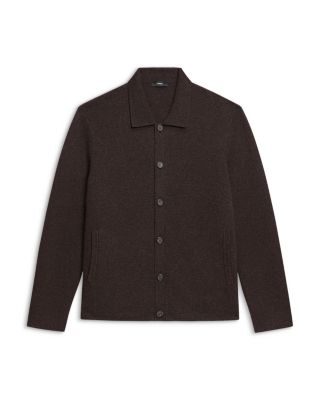 Cameron Corded Cashmere Button Sweater