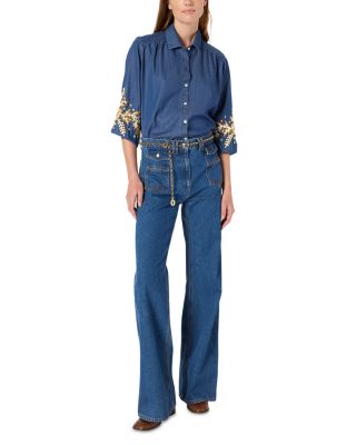 Amelie Button Front Shirt 