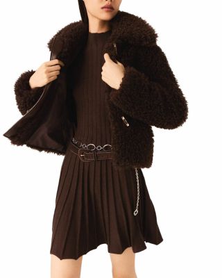 Short Boucl&eacute; Coat