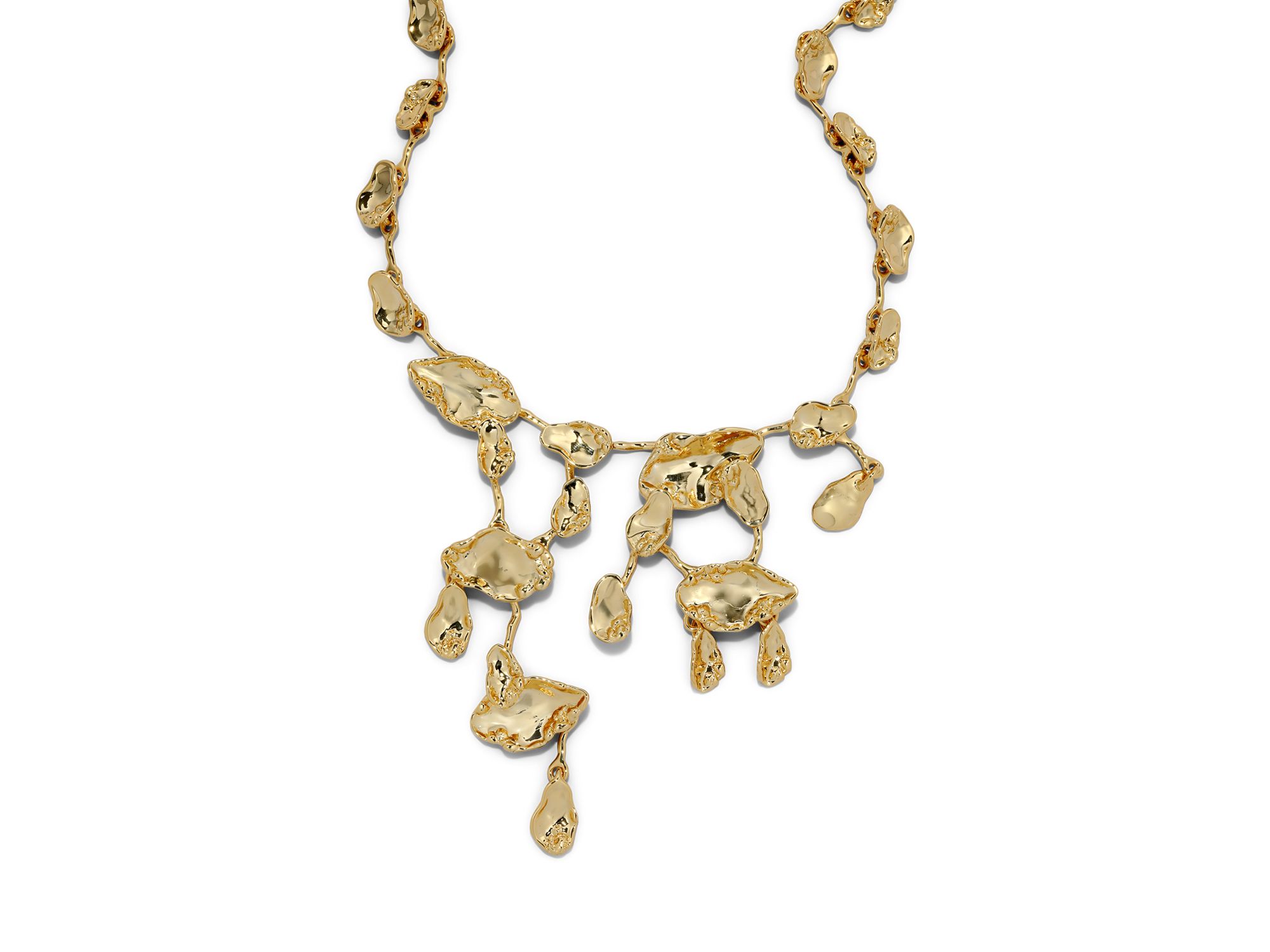 Alexis Bitar Brut Mosaic Cascade Statement Necklace, 15" - Image 1