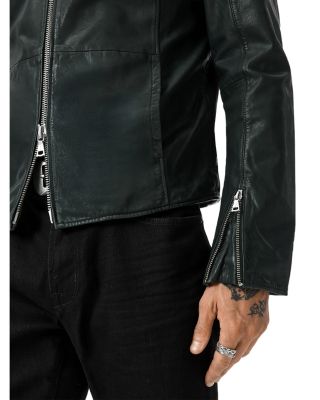 Jared Racer Leather Jacket