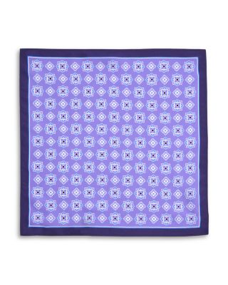 Medallion Silk Pocket Square - Exclusive