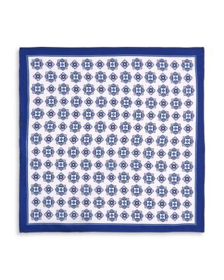 Medallion Silk Pocket Square - Exclusive