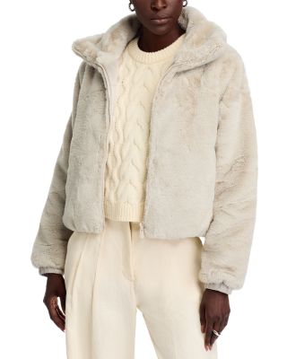 Jeon Reversible Faux Fur Jacket