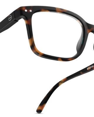 #L Square Reading Glasses, 47mm