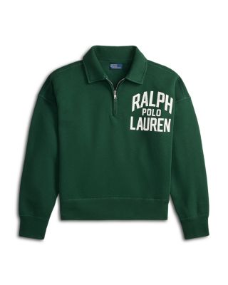 Logo Fleece Quarter Zip Sweatshirt