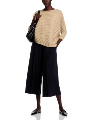 Asymmetrical Cotton Cashmere Sweater