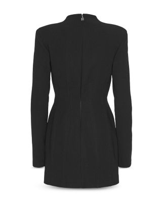 Mock Neck Mini Dress