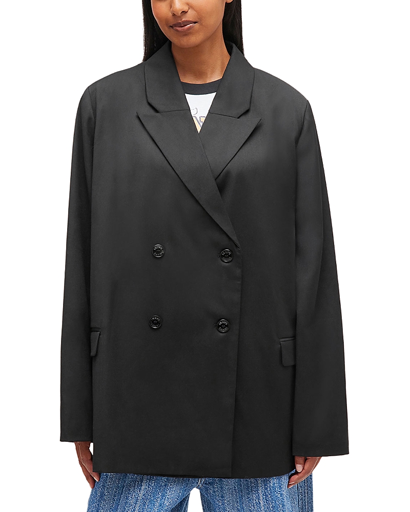 Ganni Double Breasted Blazer