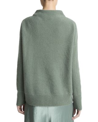 Boiled Cashmere Funnel Neck Sweater