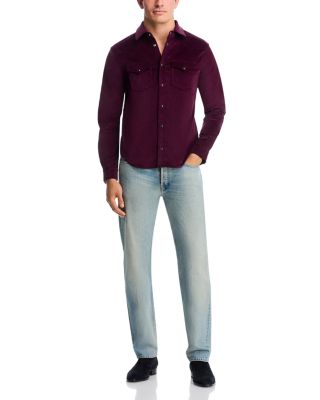 Eastwood Needle Cord Snap-Front Shirt