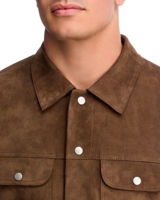 Suede Trucker Jacket