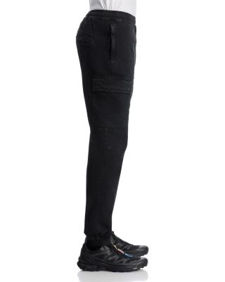 Tapered Cotton Stretch Trousers
