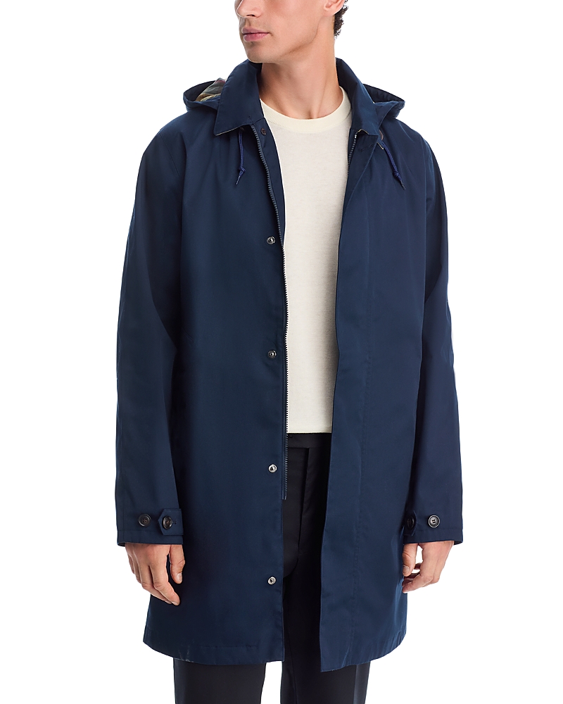 Barbour Lorig Mac Waterproof Jacket In Blue