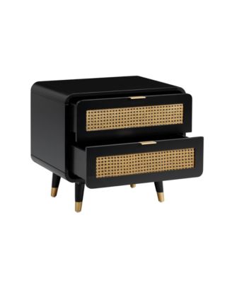 Christine Nightstand in Black