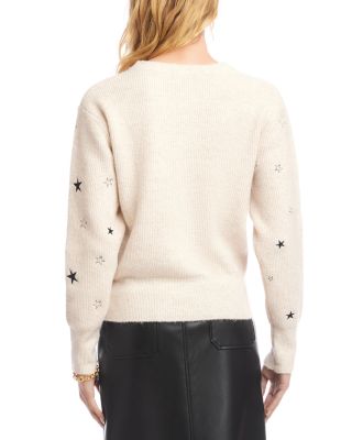 Star Embroidered Sweater