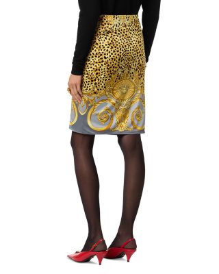 Cheetah Print Skirt
