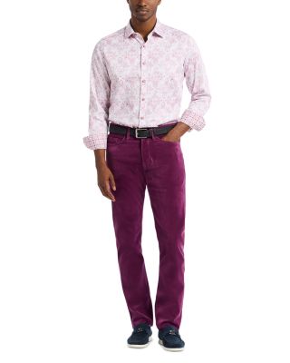 Celestial Straight Fit Velvet Pants