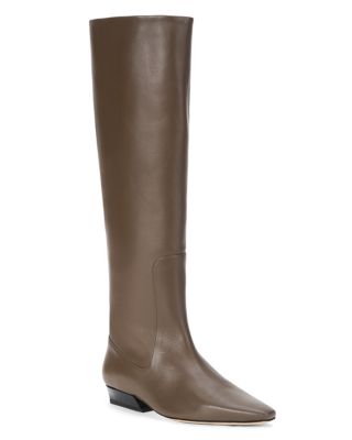 STAUD - Women's Wally Leather Flat Boots