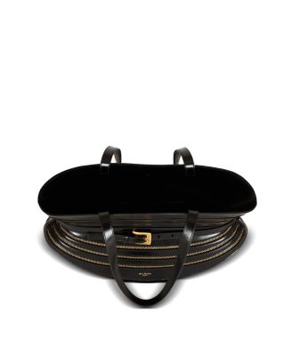 Medium Shuffle Zips Bag In Calfskin Leather