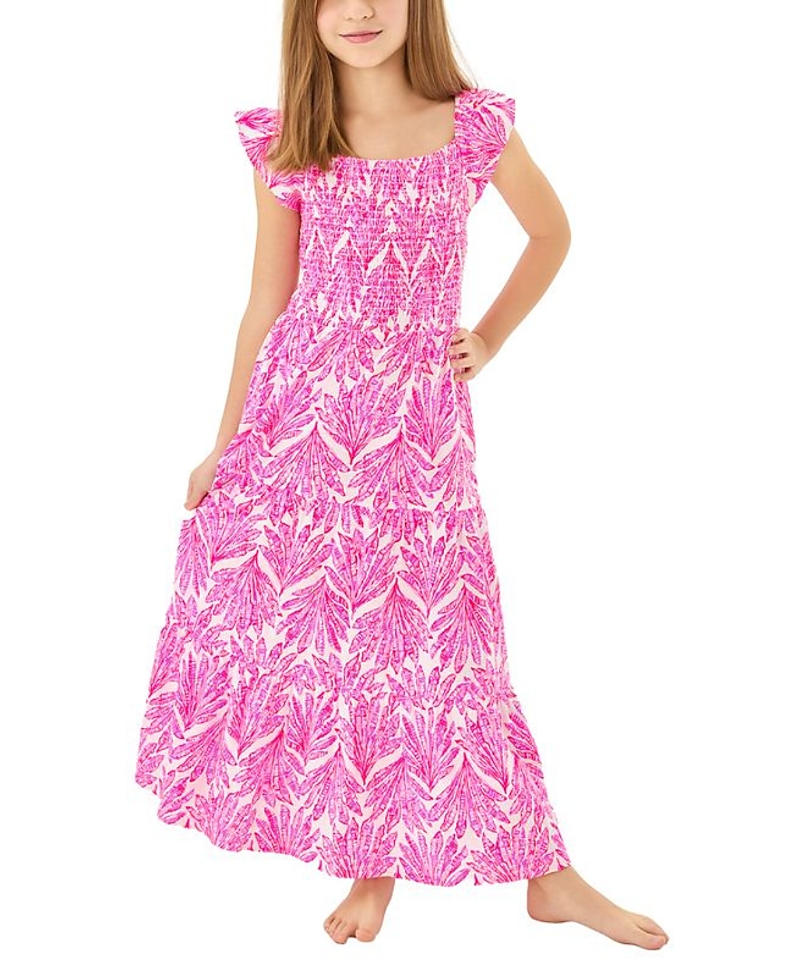 Lilly Pulitzer Girls' Mini Jilly Dress - Little Kid, Big Kid In Pink
