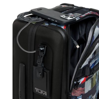 International Front Lid Four Wheel Carry On Bag