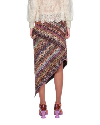 Bargello Multi Asymmetrical Skirt