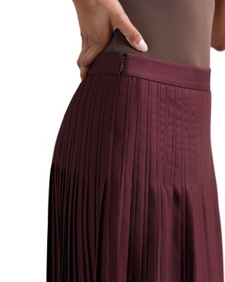 Savannah Pleated Midi Skirt