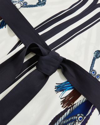 Gemma Scarf Print Dress