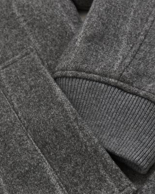 Baddow Chalk Stribe Bomber Jacket