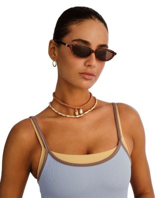 Duskfall Oval Sunglasses, 55mm