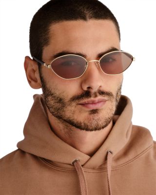 Le Bebe Oval Sunglasses, 58mm