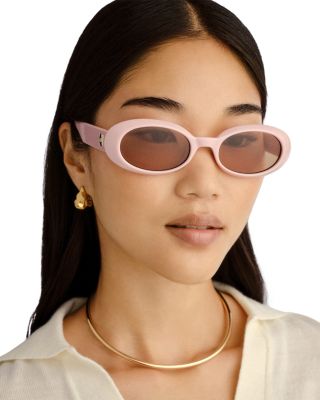 Work It! Oval Sunglasses, 53mm