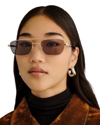 Le Mimi Aviator Sunglasses, 57mm