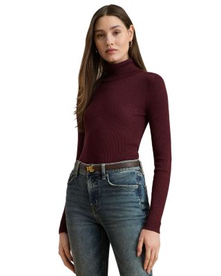 Ribbed Turtleneck Sweater