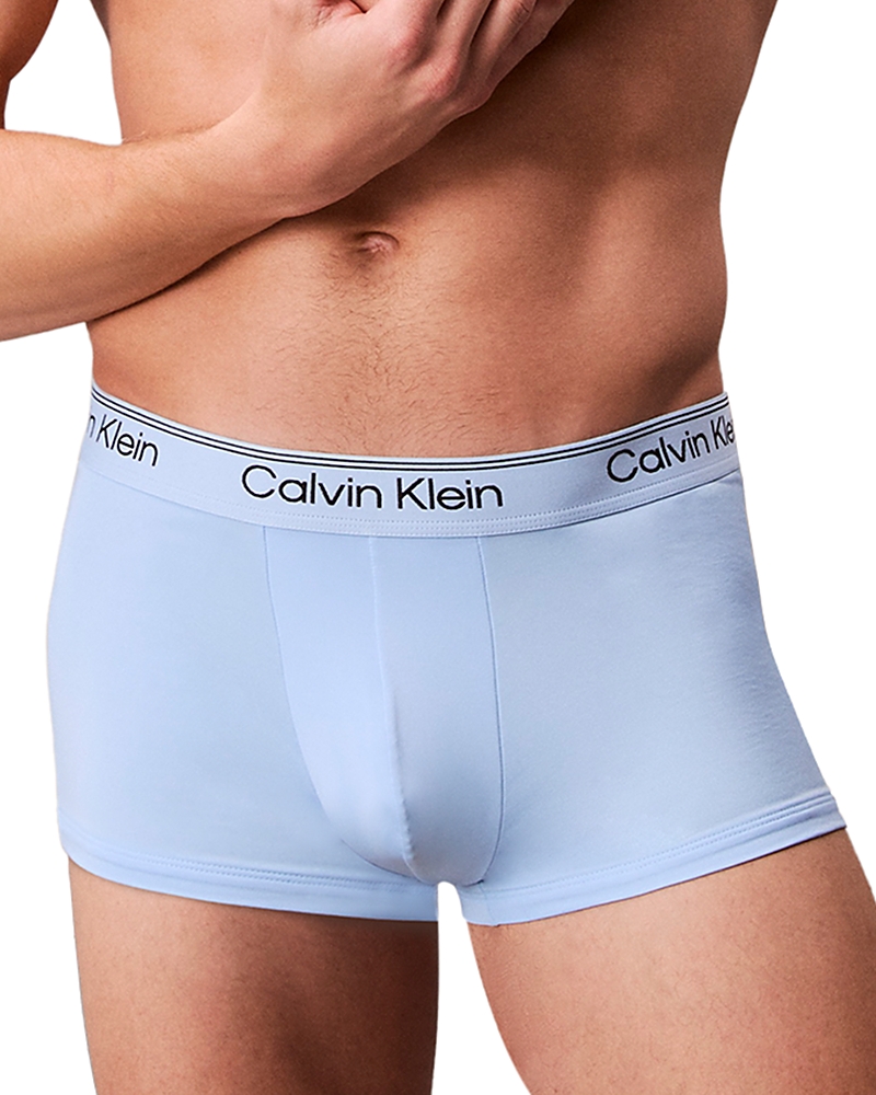 Calvin Klein Microfiber Stretch Low Rise Trunks, Pack of 3