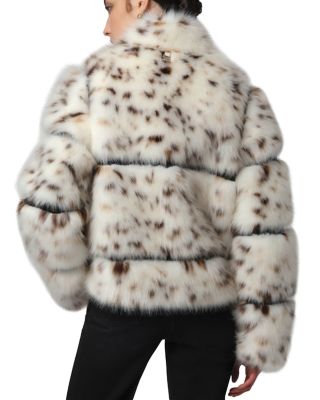 Sai Snow Leopard Coat