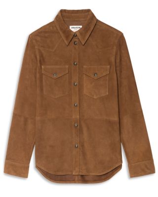 Thelma Suede Shirt