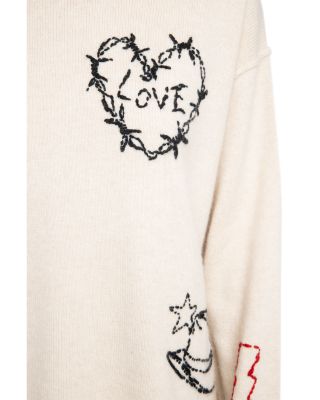 Markuz Western Cashmere Crewneck Sweater