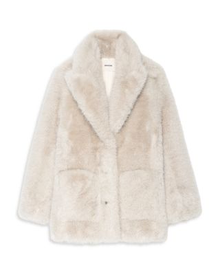 Fleur Faux Fur Coat
