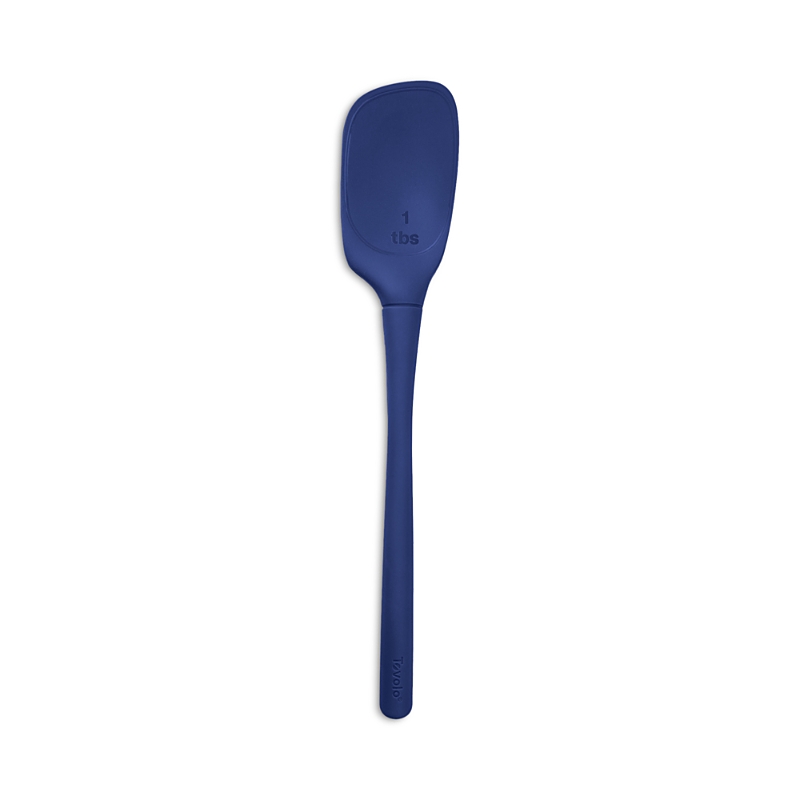 Tovolo Flex-core Silicone Deep Spoonula In Blue