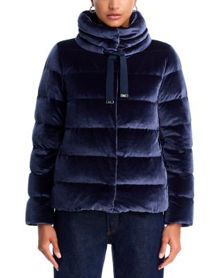Velvet Quilted Short Jacket