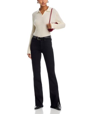 Laurel High Rise Bootcut Jeans in Black Shadow