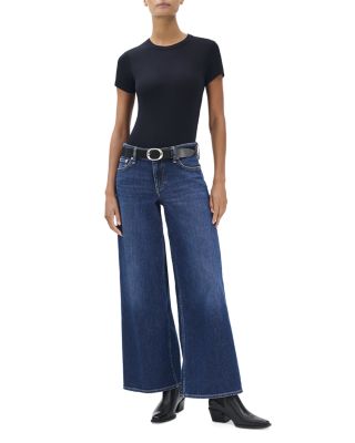 Aiden High Rise Wide Leg Jeans in Rhinebeck