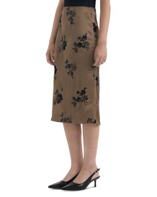 Embellished Midi Skirt