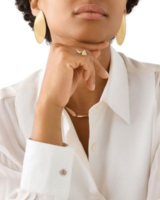 Statement Earrings in 18K Yellow Gold