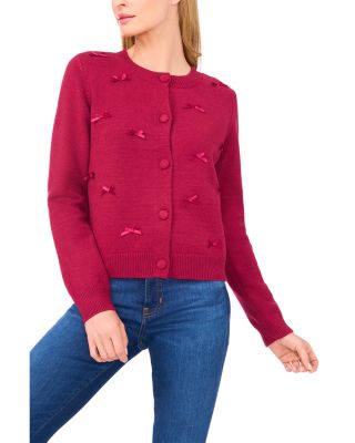 Ribbon Appliqu&amp;eacute; Cardigan